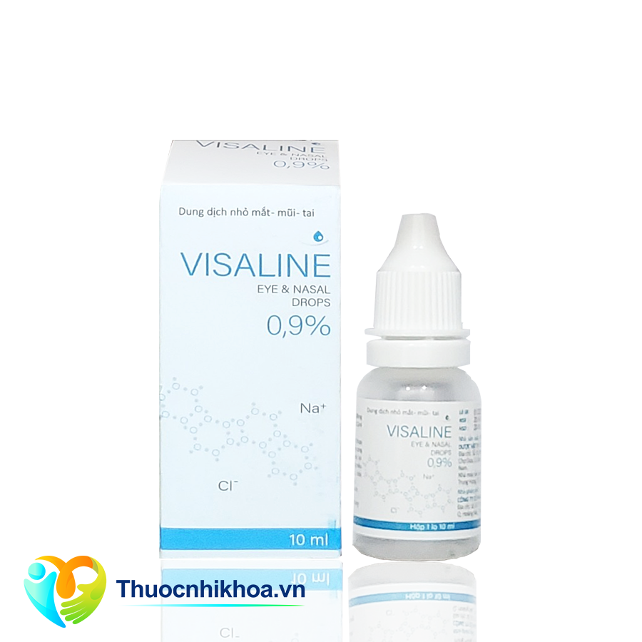 Visaline eye & nasal drops (Lốc 10 lọ 10ml)